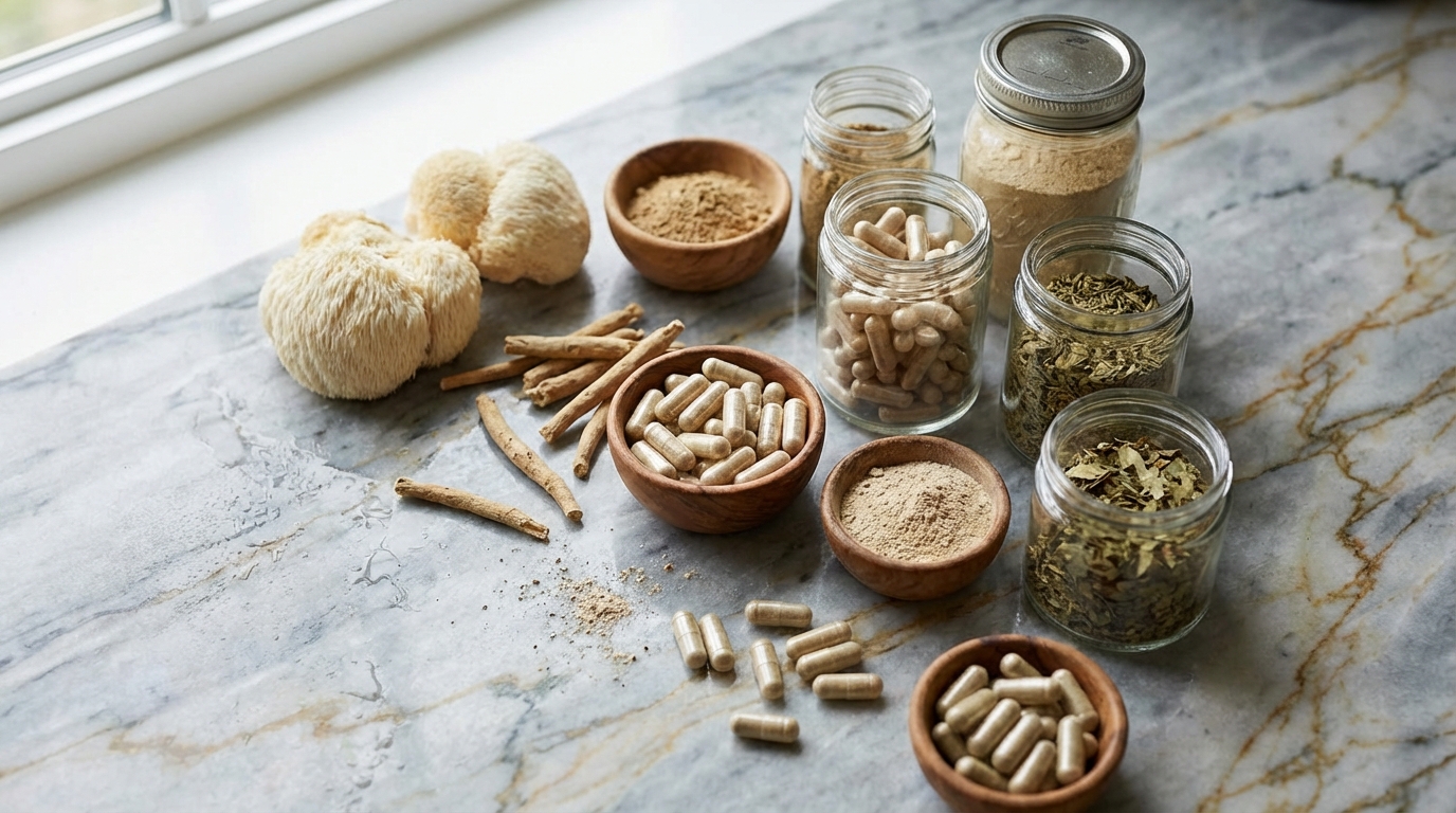 LION'S MANE + ALPHA-GPC : ANALYSE D'UN STACK NOOTROPIQUE